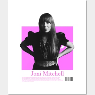 Joni Mitchell // 1970s Fan Art Design Posters and Art